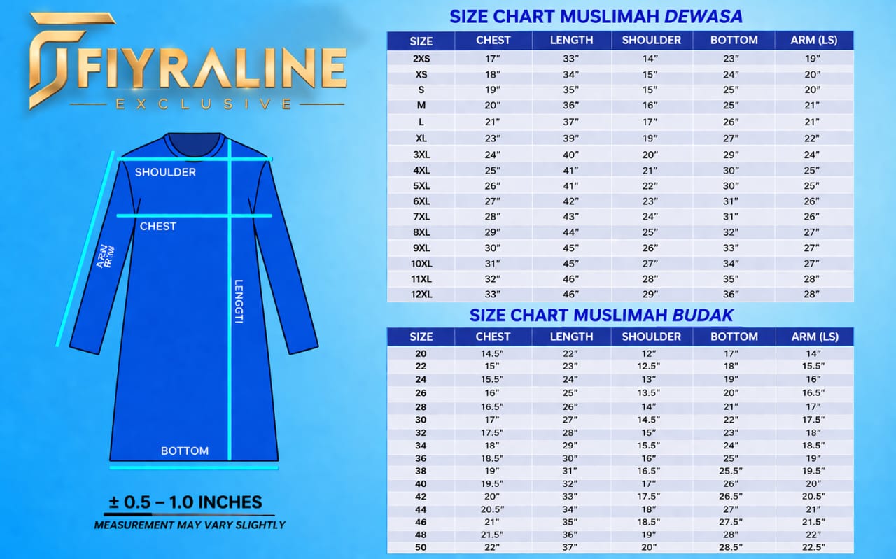 T SHIRT MUSLIMAH KADET POLIS
