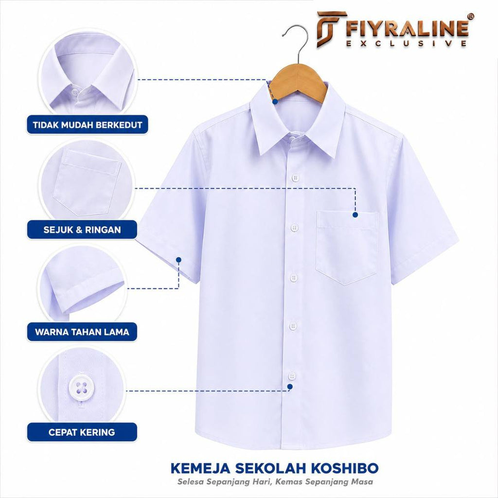 KEMEJA PUTIH KOSHIBO