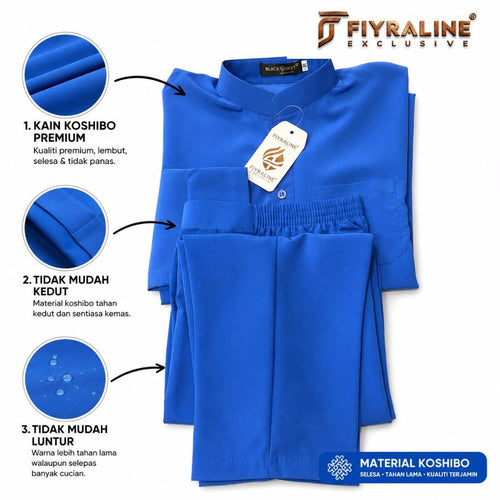 BAJU KAFA (BIRU MUDA)